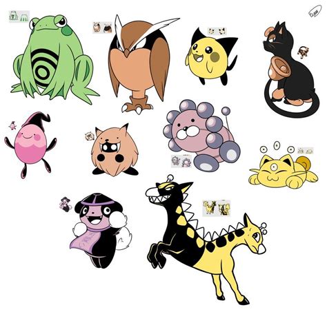pokemon deviantart|List of unused Pokémon and character designs .